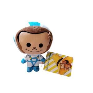 Curious George Astronaut Monkey Plush Stuffed Animal Toy 8"  NEW